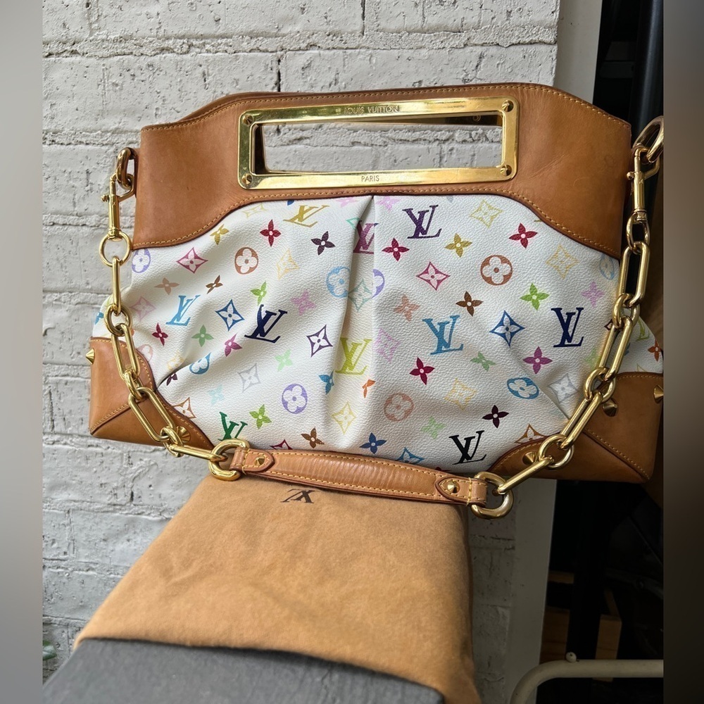 Louis Vuitton Multicolor white Judy bag - Picture 3 of 16